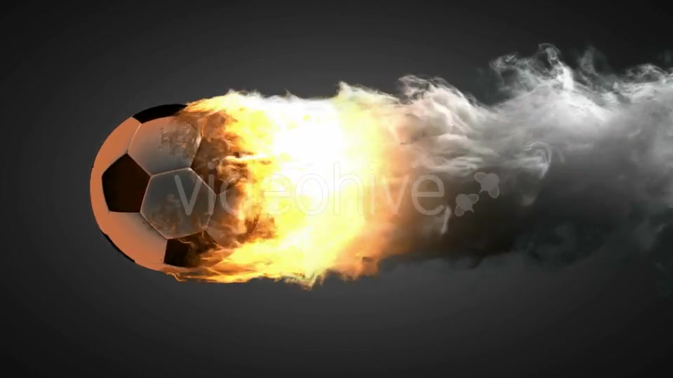 Burning Soccer Ball Videohive 20740651 Motion Graphics Image 4
