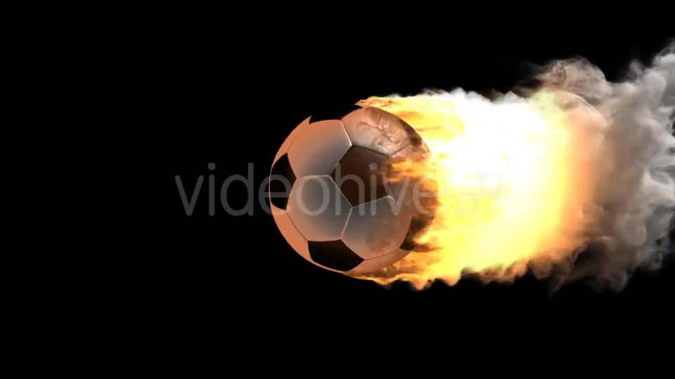 Burning Soccer Ball with Alpha Channel Videohive 19026980 Motion Graphics Image 3