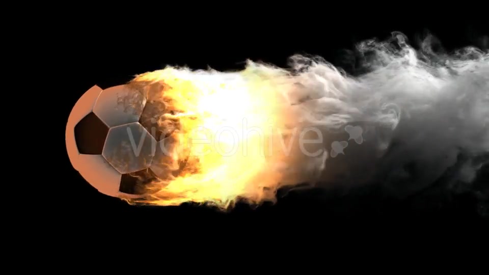 Burning Soccer Ball with Alpha Channel Videohive 19026980 Motion Graphics Image 4