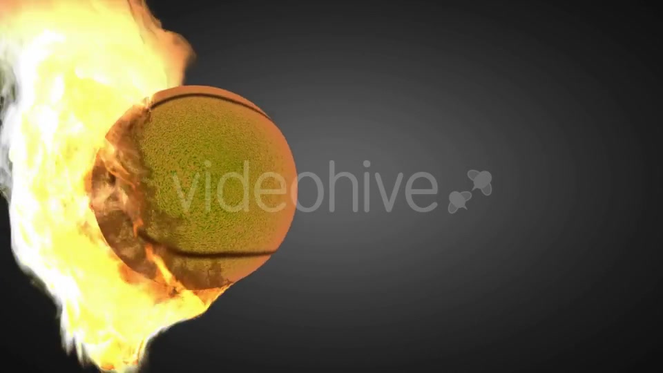 Burning Tennis Ball Videohive 20193471 Motion Graphics Image 3