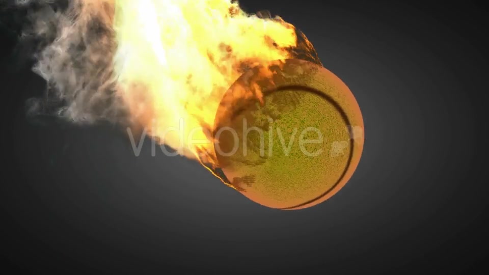 Burning Tennis Ball Videohive 20193471 Motion Graphics Image 4