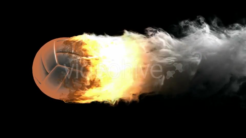 Burning Volleyball Ball Videohive 19977571 Motion Graphics Image 4