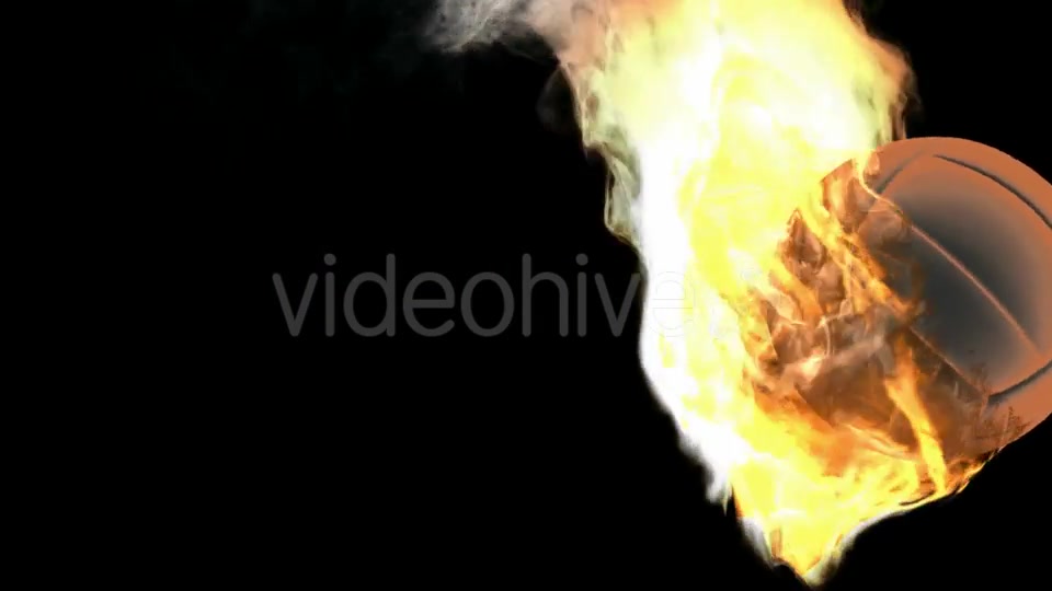 Burning Volleyball Ball Videohive 19977561 Motion Graphics Image 5