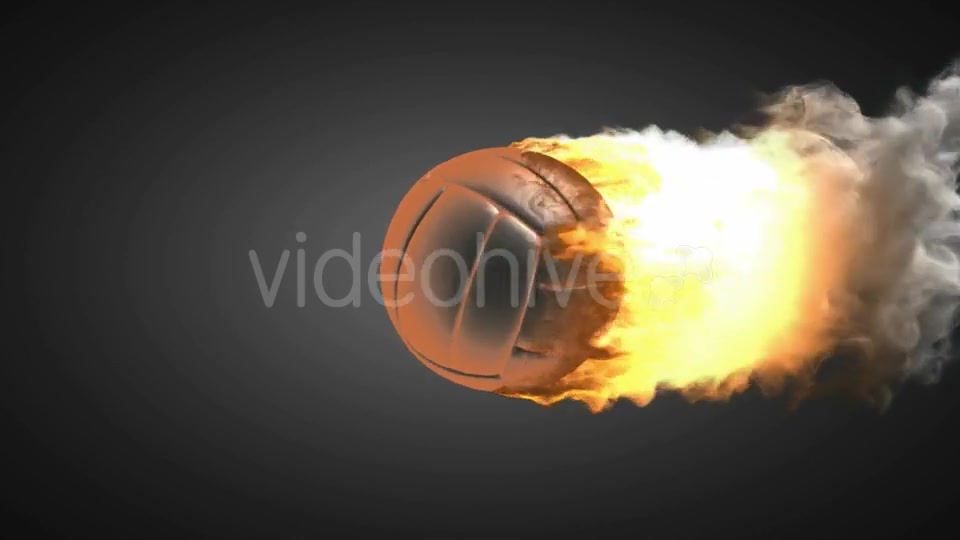 Burning Volleyball Ball Videohive 20193558 Motion Graphics Image 3
