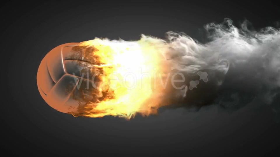 Burning Volleyball Ball Videohive 20193558 Motion Graphics Image 4