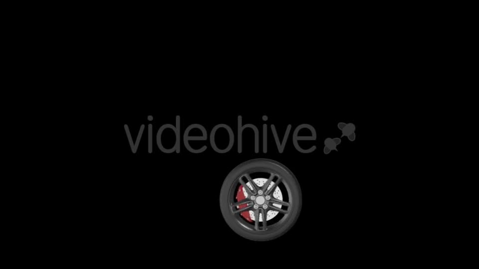 Burnout Car Wheel Videohive 19319621 Motion Graphics Image 1