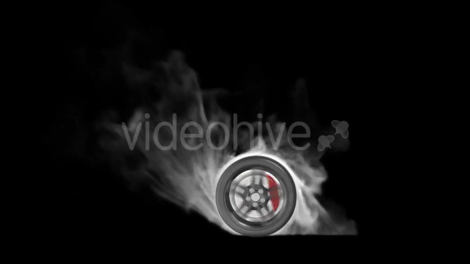 Burnout Car Wheel Videohive 19319621 Motion Graphics Image 4
