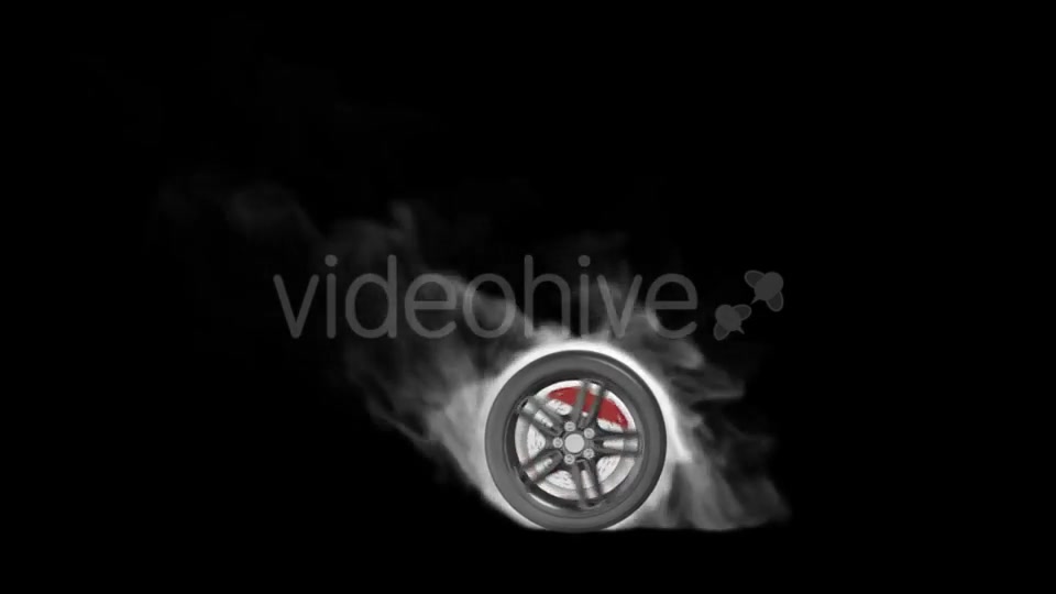 Burnout Car Wheel Videohive 19319621 Motion Graphics Image 6
