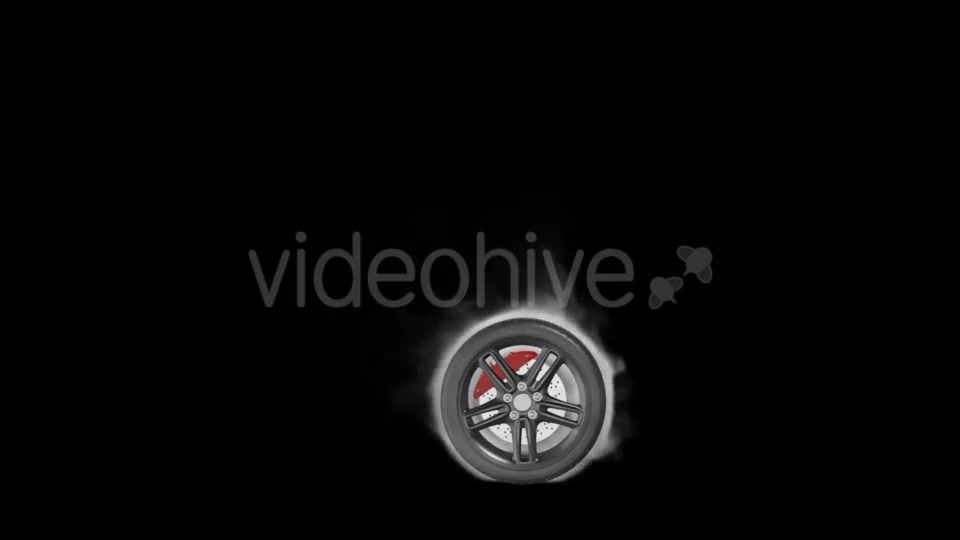 Burnout Car Wheel Videohive 19319621 Motion Graphics Image 7