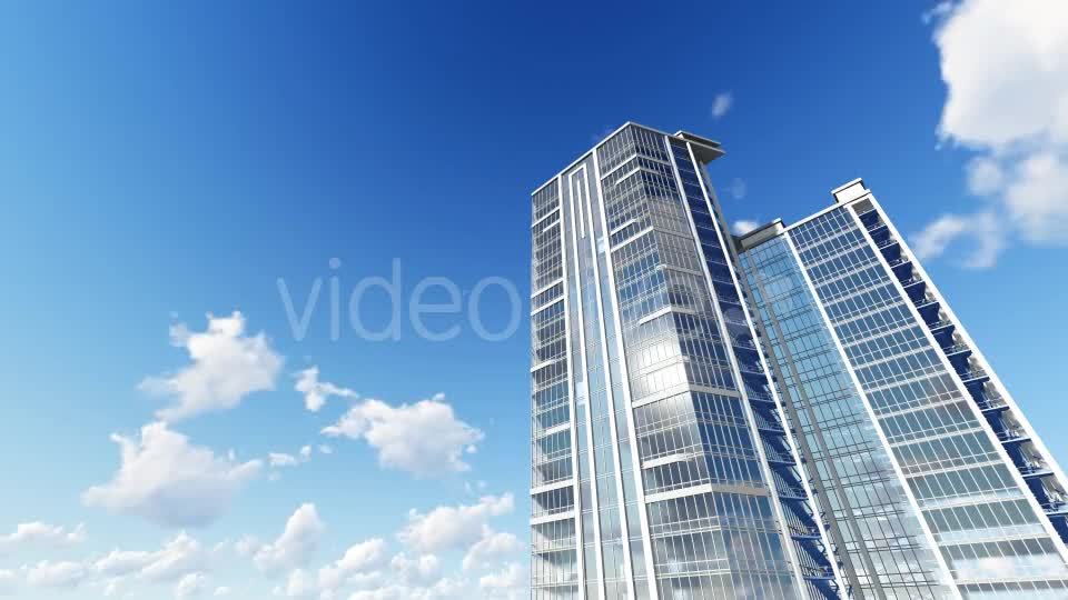 Business Building and Sky Videohive 19244929 Motion Graphics Image 1