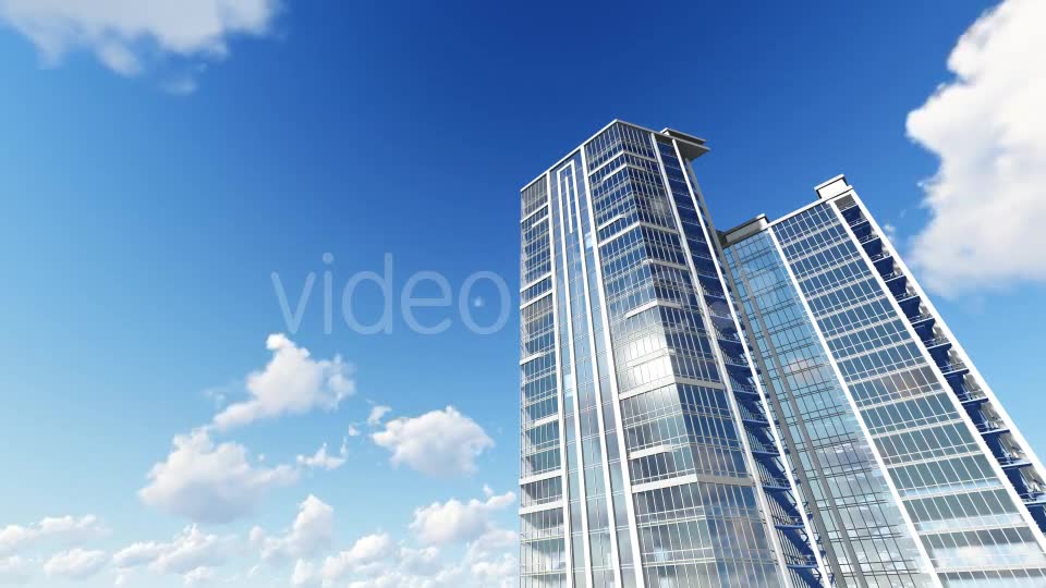 Business Building and Sky Videohive 19244929 Motion Graphics Image 2