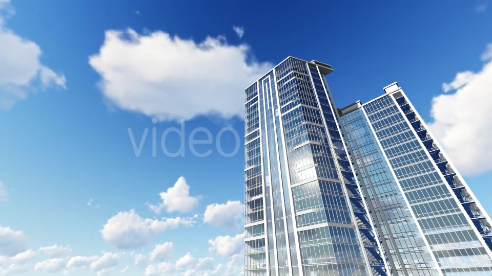Business Building and Sky Videohive 19244929 Motion Graphics Image 4