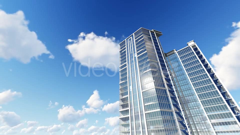 Business Building and Sky Videohive 19244929 Motion Graphics Image 5
