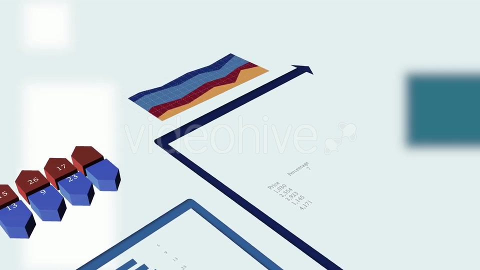 Business Growth Charts Animation Graphics of Financial Economy Data Videohive 21256545 Motion Graphics Image 4