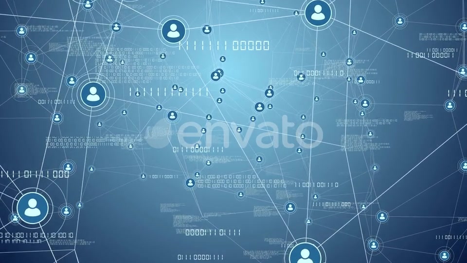 Business Network People Data Connections Videohive 24881695 Motion Graphics Image 9