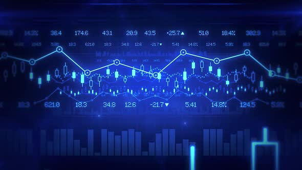 Business Stock Market Graph - Videohive Download 22811714