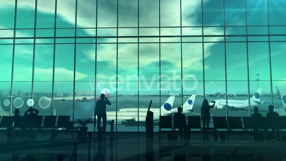 Business Traveler At The Airport Videohive 22371823 Motion Graphics Image 2