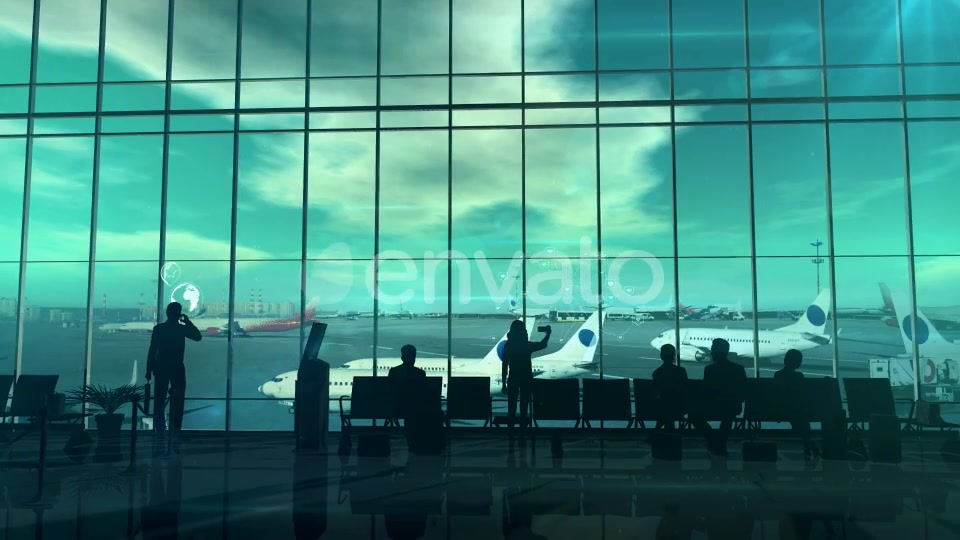 Business Traveler At The Airport Videohive 22371823 Motion Graphics Image 3