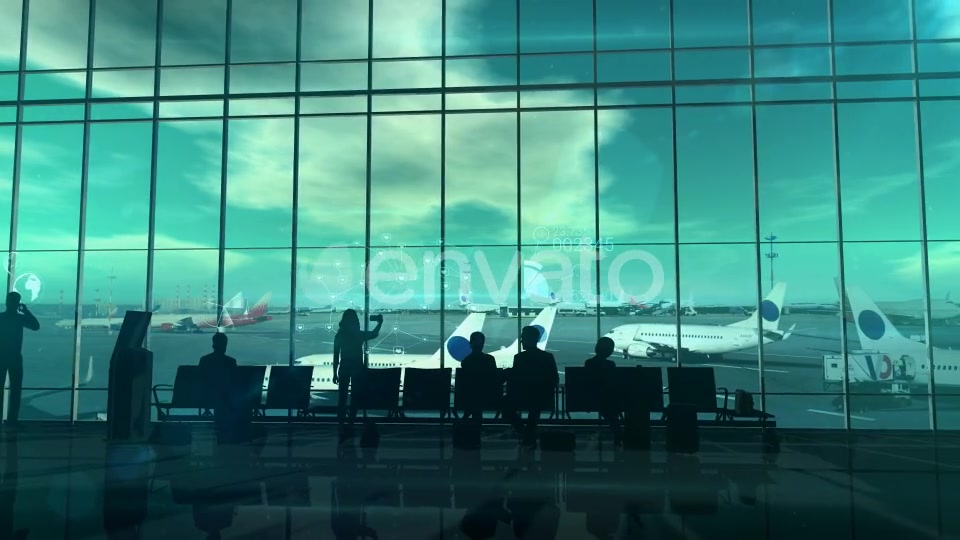 Business Traveler At The Airport Videohive 22371823 Motion Graphics Image 4