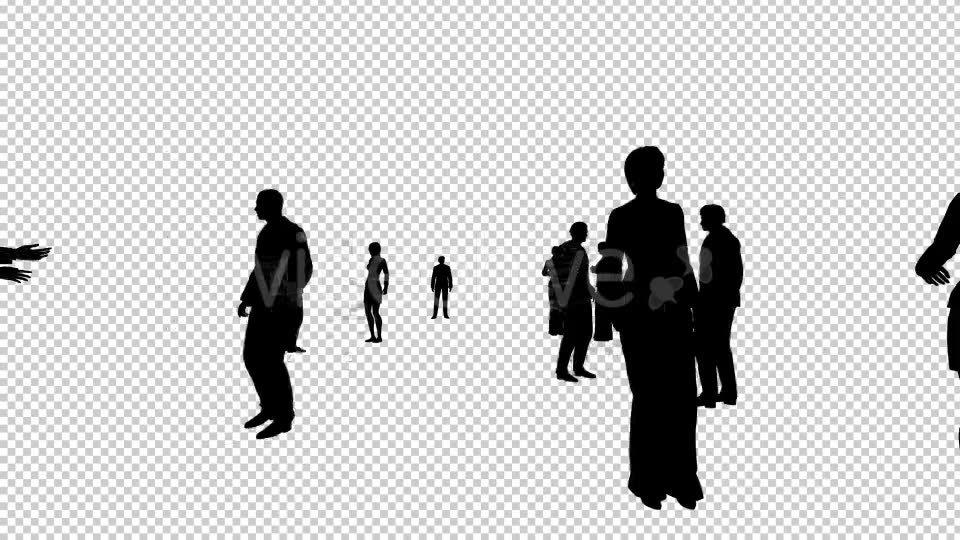 Business World Silhouettes Videohive 19587236 Motion Graphics Image 6