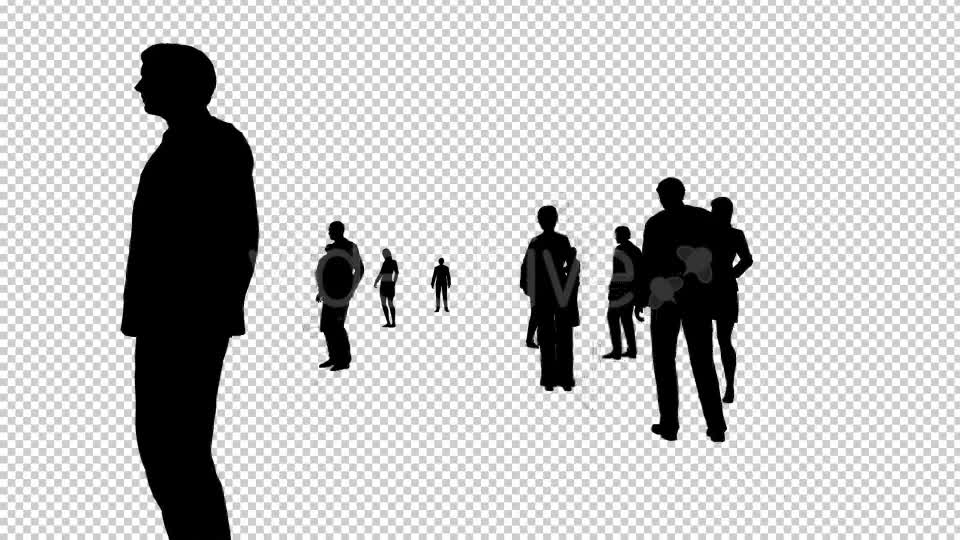 Business World Silhouettes Videohive 19587236 Motion Graphics Image 7