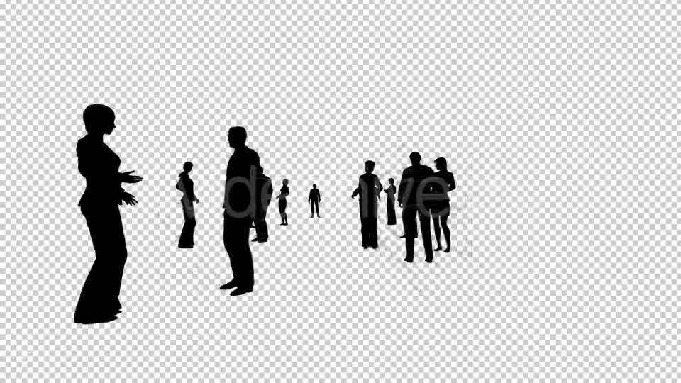 Business World Silhouettes Videohive 19587236 Motion Graphics Image 8