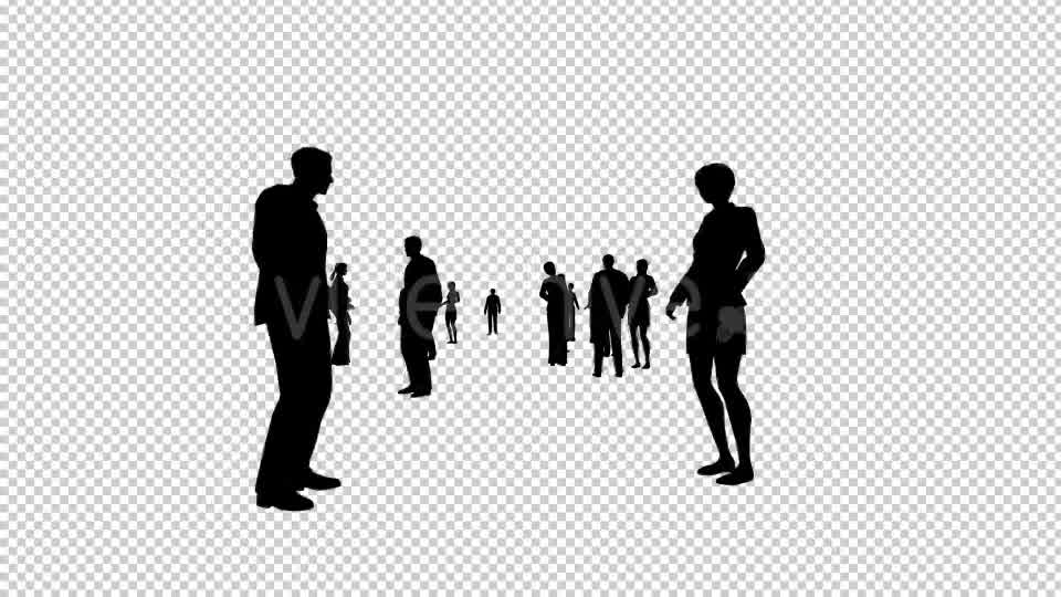 Business World Silhouettes Videohive 19587236 Motion Graphics Image 9