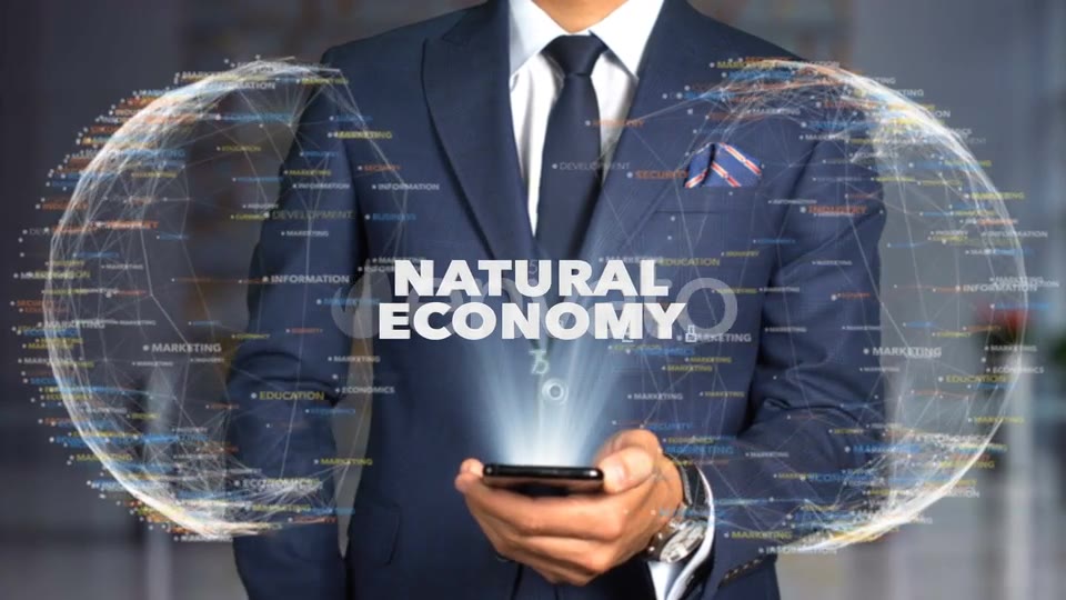 Businessman Hologram Concept Economics Natural Economy Videohive 23053789 Motion Graphics Image 8