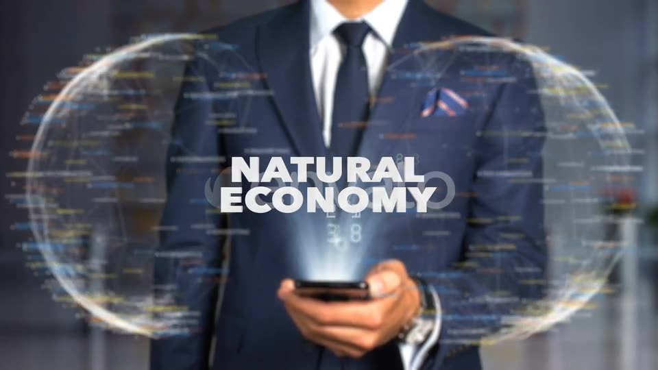 Businessman Hologram Concept Economics Natural Economy Videohive 23053789 Motion Graphics Image 9