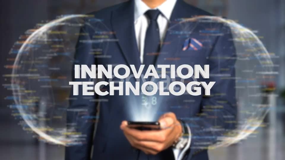Businessman Hologram Concept Tech Innovation Technology Videohive 23048033 Motion Graphics Image 9