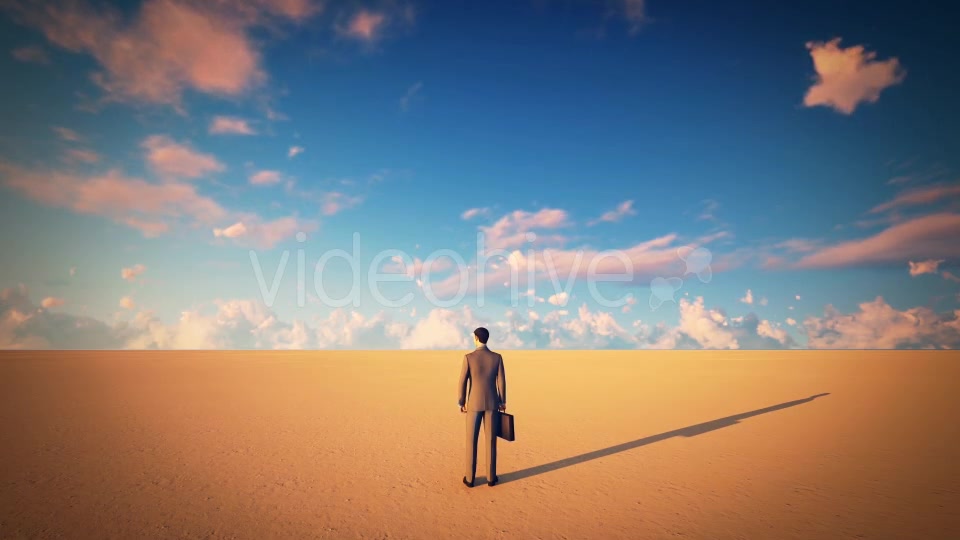 Businessman in Desert Videohive 19438711 Motion Graphics Image 2