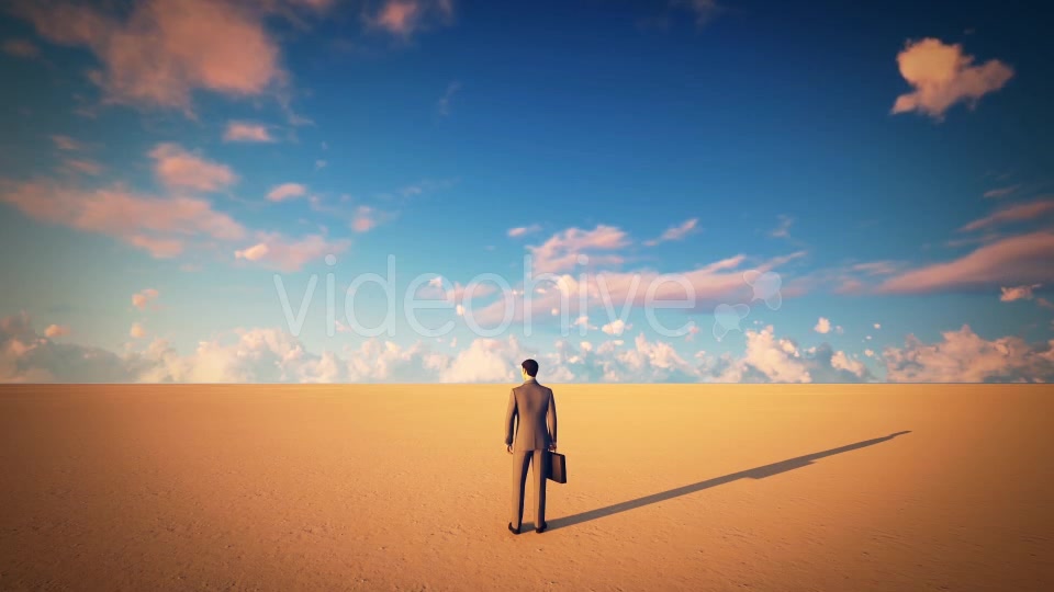 Businessman in Desert Videohive 19438711 Motion Graphics Image 3