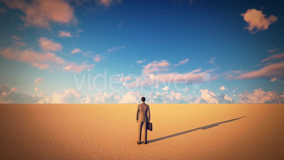 Businessman in Desert Videohive 19438711 Motion Graphics Image 4
