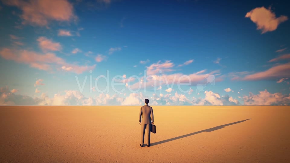 Businessman in Desert Videohive 19438711 Motion Graphics Image 5