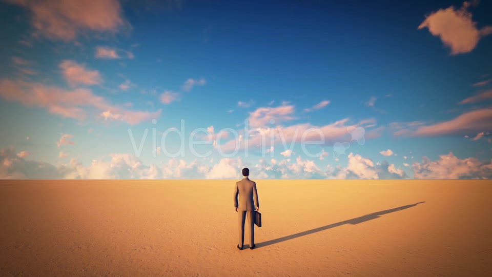 Businessman in Desert Videohive 19438711 Motion Graphics Image 6