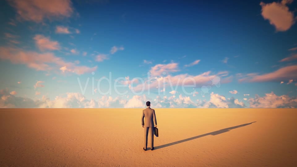 Businessman in Desert Videohive 19438711 Motion Graphics Image 7