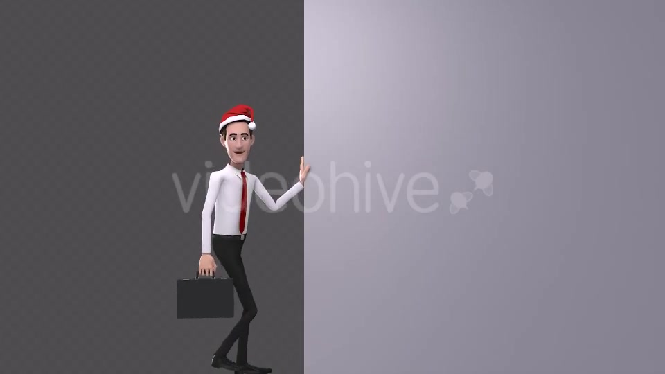 Businessman Opening Animation Christmas Videohive 13958146 Motion Graphics Image 5