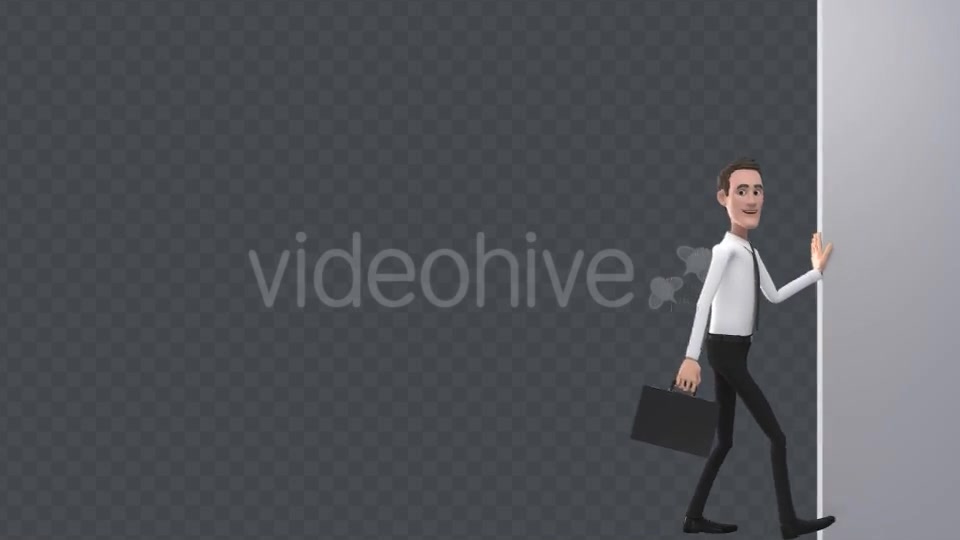 Businessman Opening Animation Videohive 11250469 Motion Graphics Image 7