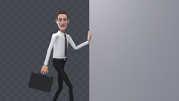 Businessman Opening Animation - Download Videohive 11250469