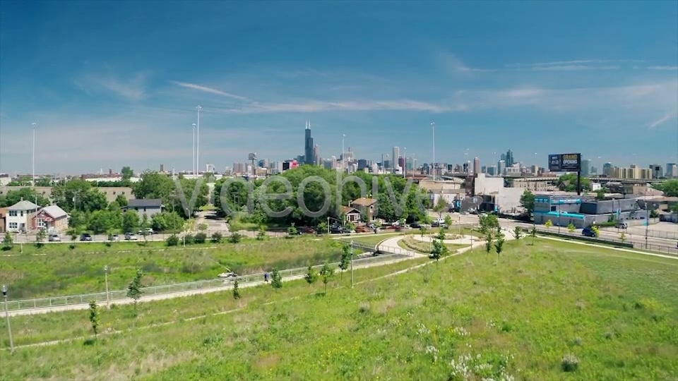 Busy Chicago Aerial Footage  Videohive 8013074 Stock Footage Image 6