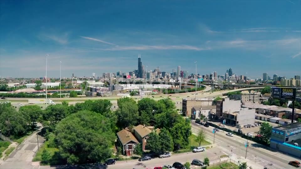 Busy Chicago Aerial Footage  Videohive 8013074 Stock Footage Image 9