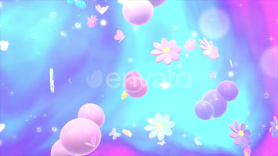 Butterflies And Flowers Videohive 25193505 Motion Graphics Image 1