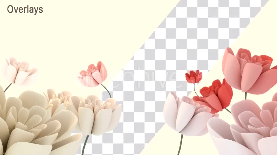Butterfly Flying Over Flowers Videohive 15530956 Motion Graphics Image 1