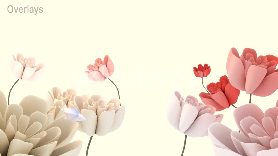 Butterfly Flying Over Flowers Videohive 15530956 Motion Graphics Image 5