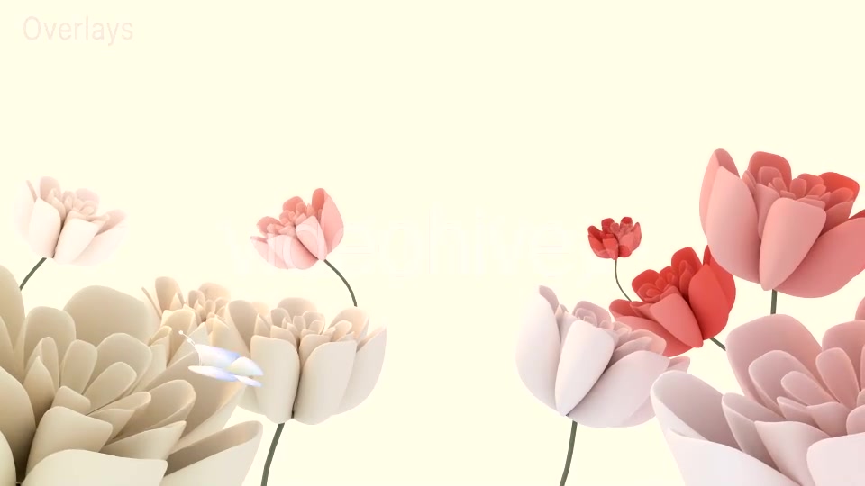 Butterfly Flying Over Flowers Videohive 15530956 Motion Graphics Image 6