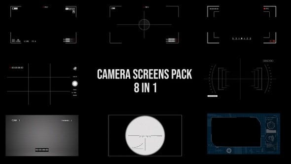 Camera Screen Pack 8 in 1 - Download Videohive 25161515