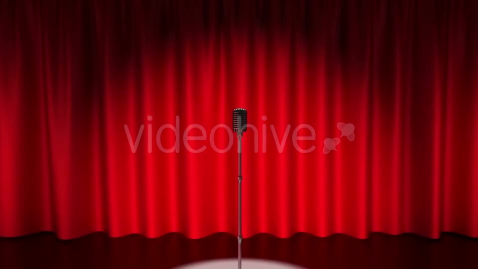 Cameras Flash Lights To the Speaker on Stage Videohive 19994223 Motion Graphics Image 1