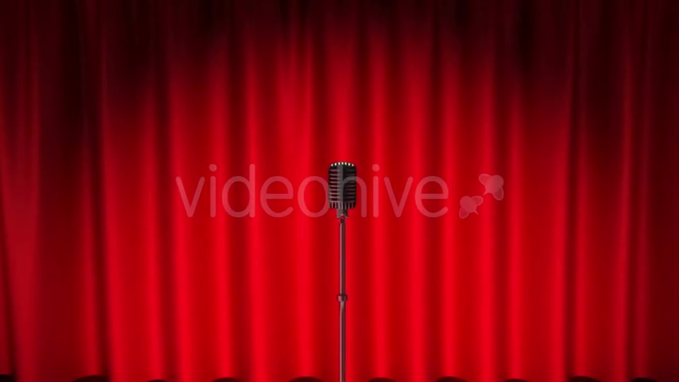 Cameras Flash Lights To the Speaker on Stage Videohive 19994223 Motion Graphics Image 2