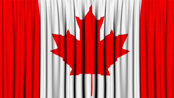 Canada Curtain Open - Download Videohive 8166067