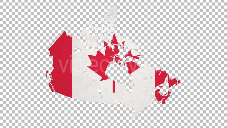 Canada Map States Combine Videohive 14873095 Motion Graphics Image 9